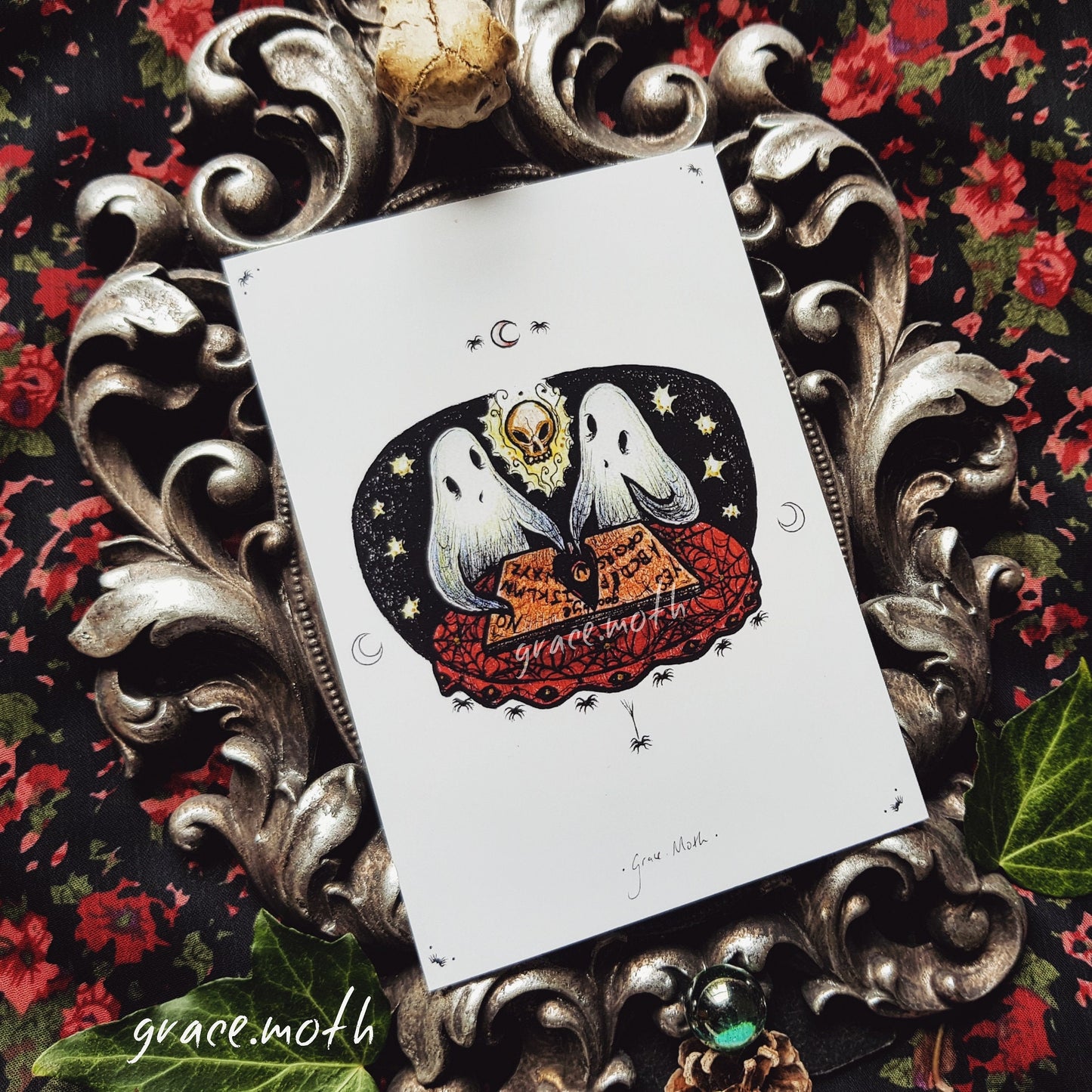 Ghostie Seance - A6 print 5.8 x 4.1